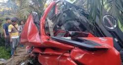 Kecelakaan Maut Terjadi di Jalan Lintas Timur Pelalawan, Tiga Kendaraan Jatuh Ke Jurang