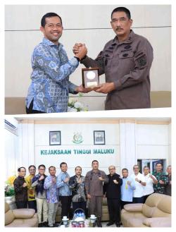 Kajati Maluku Terima Kunjungan GM PLN Maluku-Papua, Bahas Dukungan dan Kolaborasi