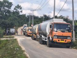 8 Hari Warga Siabu Demo PT Ciliandra, Jalan Truk CPO Perusahaan Diblokir