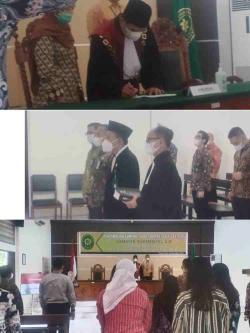 Samsyir Sihombing S.H Resmi Dilantik Jabat Panitera PN Rohil Kelas I B