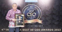 Keempat Kalinya Mohamad Feriadi Soeprapto Dinobatkan Sebagai Indonesia Best 50 CEO Awards