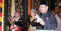 Kunker Ke Sumbar, Prabowo Terharu Orang Tuanya Masih Dikenal Rakyat Minangkabau