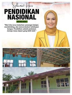 Di Balik Atap Bolong, Karmila Sari Wujudkan Mimpi Sekolah di Ujung Negeri