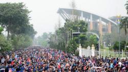 Demo mahasiswa Mendesak Kapolda Riau di Copot Terkait Kabut Asap