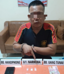 Polisi Tangkap Satpam BPN Kampar, Terkait Narkoba