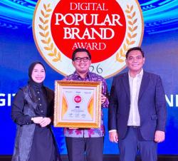 JNE Raih Penghargaan Golden Brand of The Year dan Digital Popular Brand Award 2026