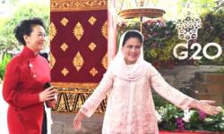 Peng Liyuan Ikuti Kegiatan yang Diadakan untuk Pasangan Kepala Negara G20