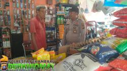 Dukung Swasembada Pangan, Polsek Senapelan Pantau Ketersediaan Bahan Pokok