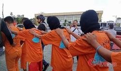 4 Remaja Terlibat Geng Motor dan Penganiayaan di Parit Indah Ditangkap