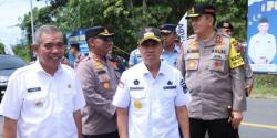 Kapolda Riau Tinjau Pospam Ops Ketupat Lancang Kuning 2023 di Perbatasan Sumatera Barat