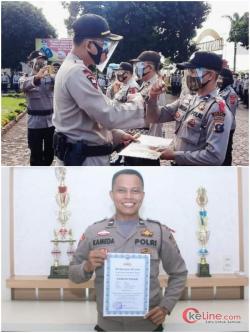 Mantap ! 8 Personil Polres Terima Penghargaan Dari Kapolres Asahan