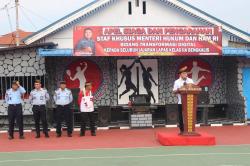 Stafsus Menkum HAM Berikan Apresiasi Kepada Jajaran Lembaga Pemasyarakatan Kelas IIA Bengkalis