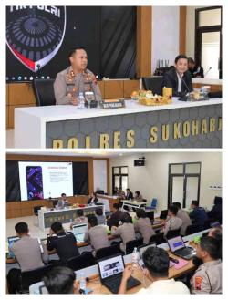 Polres Sukoharjo Pionir Digitalisasi POLRI, Gelar Pelatihan AI untuk Intelijen dan Kehumasan