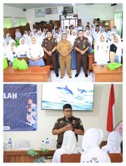 Jaksa Masuk Sekolah di SMA Negeri 13 Ambon, Bentuk Agen Perubahan Cegah Bullying dan Penyalahgunaan Medsos
