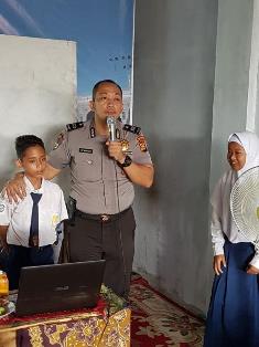 Binmas Polresta Pekanbaru, Berikan Penyuluhan Bagi Siswa SMP dan SMA