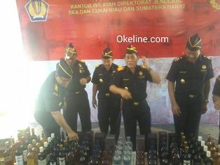 DJBC Kanwil Riau dan Sumatera Barat, Amankan 168 kasus kepabeanan dan cukai