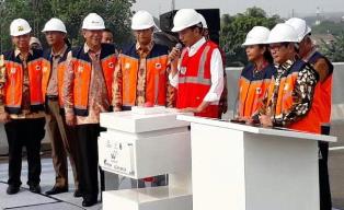 Tol Becakayu Hari Resmi Dibuka Jokowi