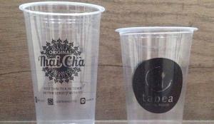 Usaha Pembuat Brand atau Logo Usaha Sendiri di Cup Gelas Plastik Termurah